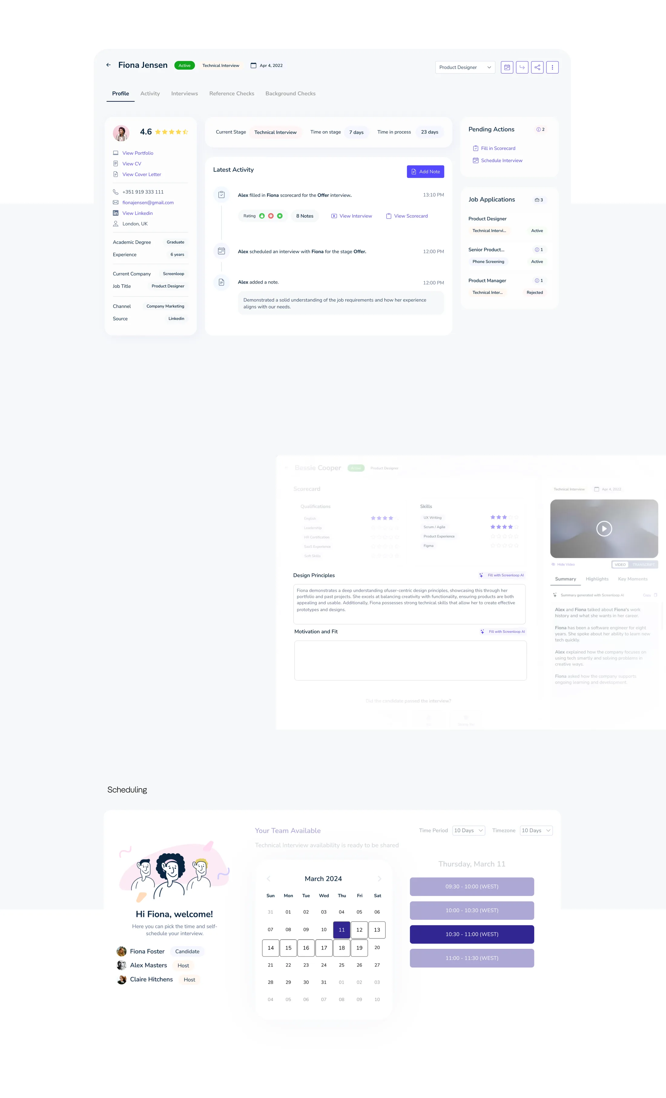 ATS: next-gen candidate pipeline and hiring workflow